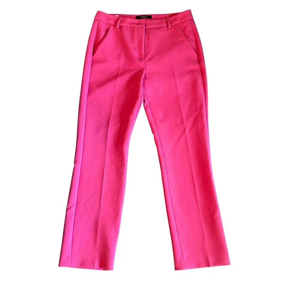 Weekend Max Mara Pink Trousers - Picture 2 of 12